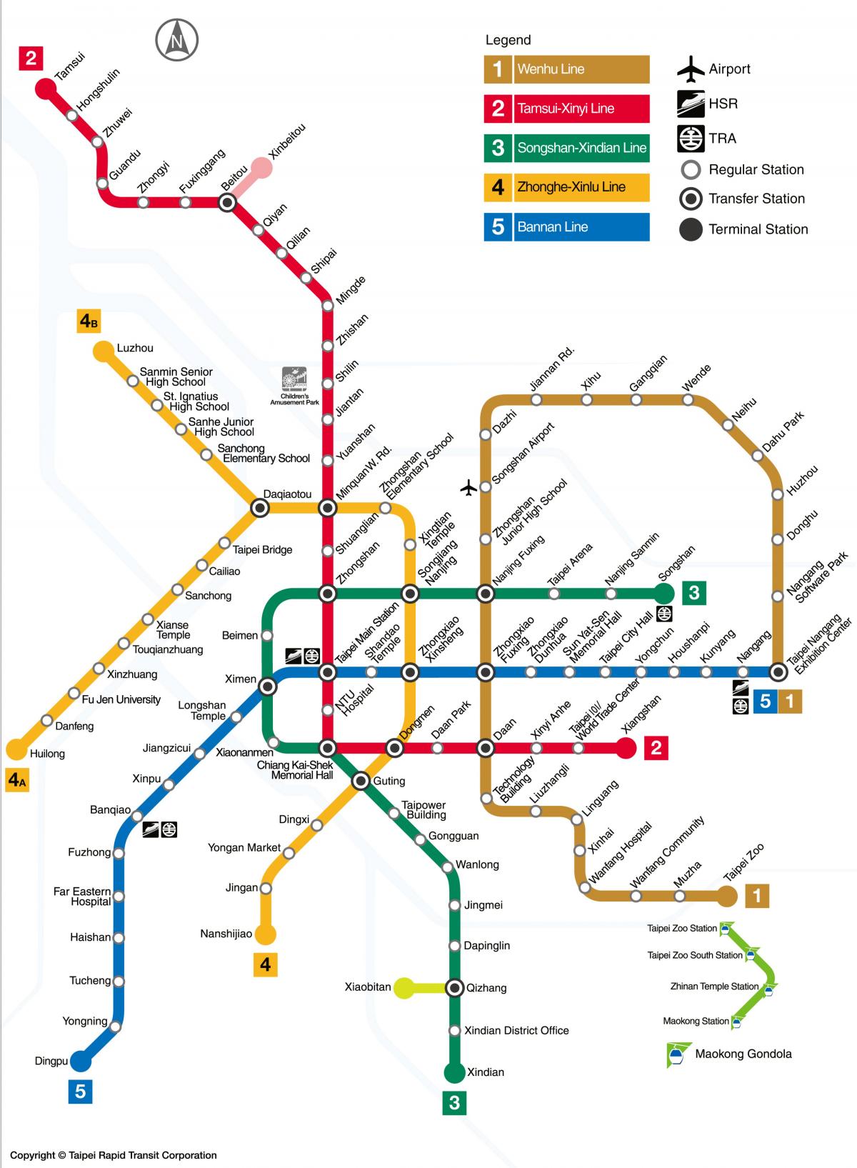 metro hartë tajvan