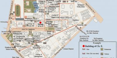 Kombëtare tajvan kampusin e universitetit hartë