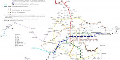 Harta e Taipei hsr stacioni