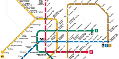 Metro hartë tajvan